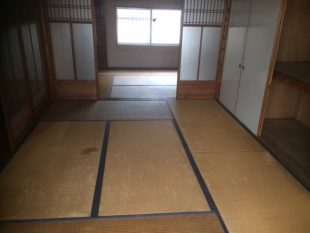 京都市伏見区で大量の不用品を撤去して清掃後に整った部屋 遺品整理業者　片付け本舗