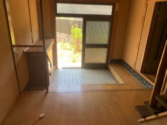 家財の買取と片付けが完了した堺市東区の実家
